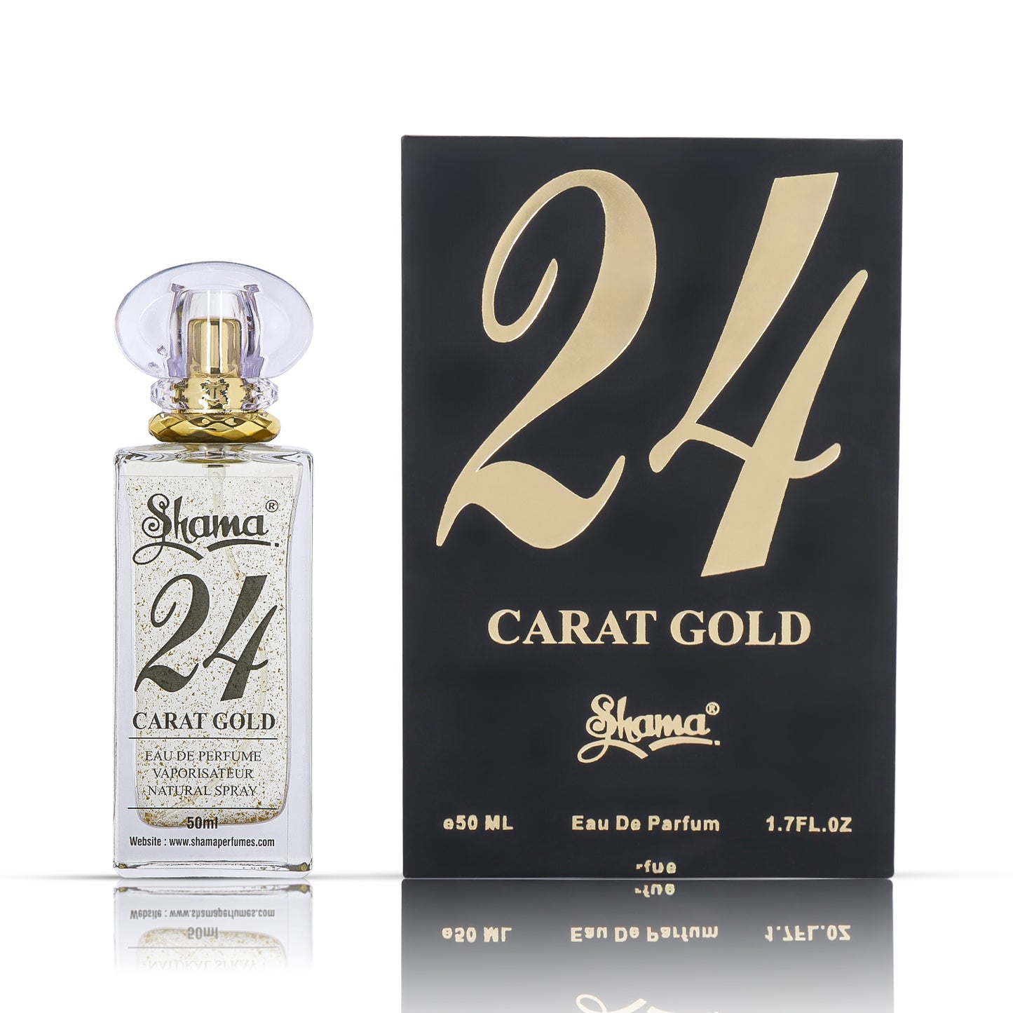 Shama 24 Carat Gold: Luxurious Fragrance with Gold Flakes for a Radiant Aura