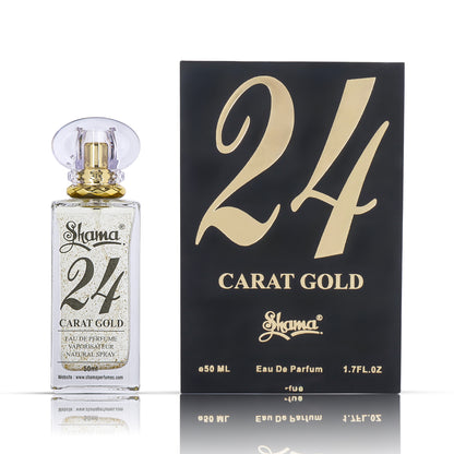 Shama 24 Carat Gold: Luxurious Fragrance with Gold Flakes for a Radiant Aura